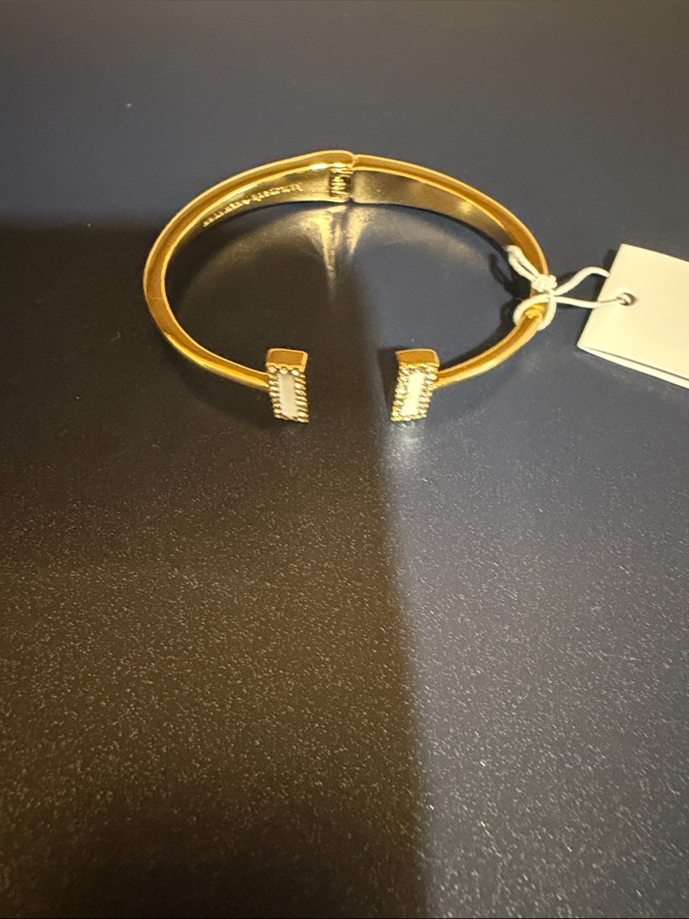 kate spade Gold Crystal-Embellished Bangle - Picture 3 of 6